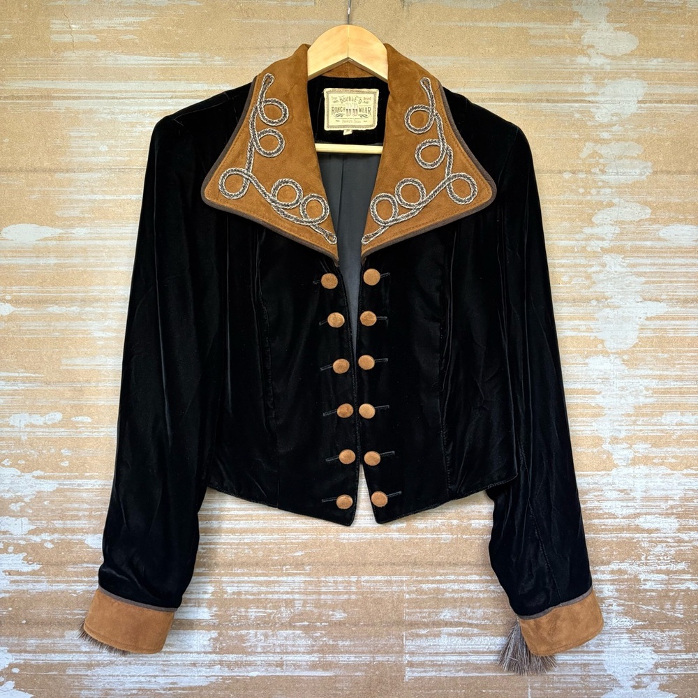 Double D Ranch Black and Tan Jacket